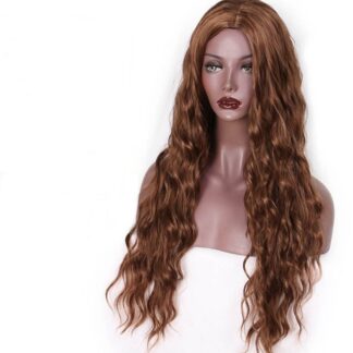 Wavy Black Blonde Long Wigs for Women
