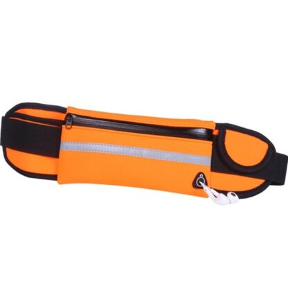 Women Men Waterproof Travel Portable USB Waist Phone Belt Bag
