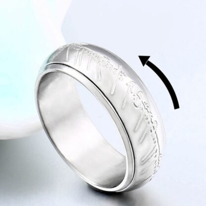 Black Silver Gold Party Wedding Luxury Mens Rings