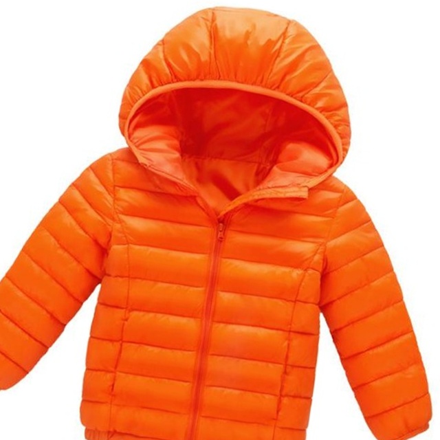 Boys Girls Hooded Padded Winter Warm Kids Jacket Coat | cheapsalemarket.com