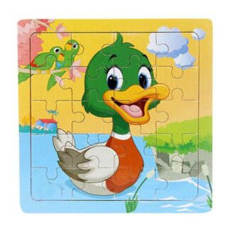 Boys Girls Small Piece Puzzle Animals Logical Game Toys for Kids