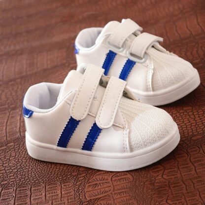 Casual Boys Girls Striped Sports Kids Sneakers Shoes