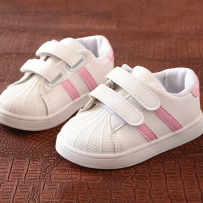 Casual Boys Girls Striped Sports Kids Sneakers Shoes | cheapsalemarket.com