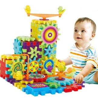 Children Boys Girls Geometric Educational Building 3D Puzzle Kids Toys