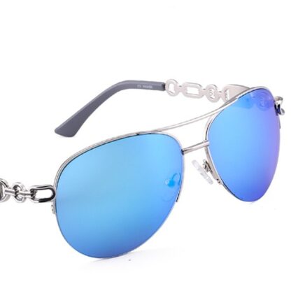 Fashion Anti UV Driving Metal Women Sunglasses