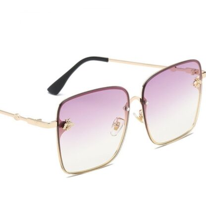 Fashion Luxury Oversize Square Womens Sunglasses