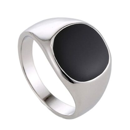 Fashion Party Stainless Steel Plated Silver Gold Men Ring Jewelry