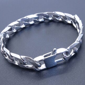 Geometric Stainless Steel Punk Party Chain Men Bracelet