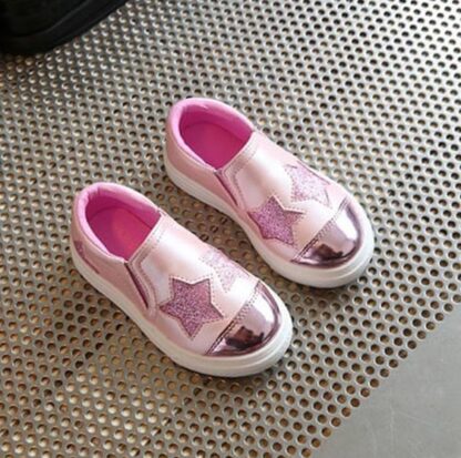 Summer Kids Pink Flat Girls Shoes Sneakers