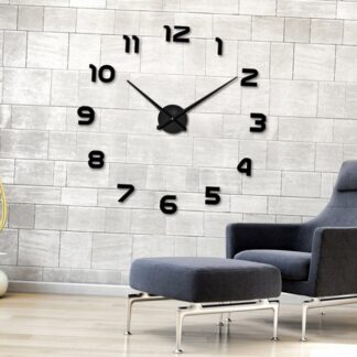 3D Large Big Quartz Wall Clocks
