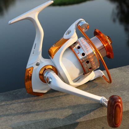 Fast Speed Ratio Stainless Anti-Reverse Fishing Spinning Reel Wheel