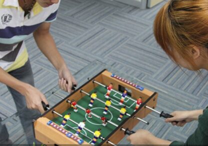 Mini Wooden Boys Girls Table Soccer Football for Kids