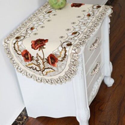 Printed Waterproof Table Decoration Floral Tablecloth Table Cover