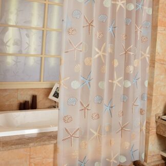 Seaside Decoration Shower Curtain for Bathroom