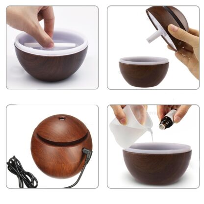 Touch Control Cool Mist Humidifier Oil Diffuser Aromatherapy for Home