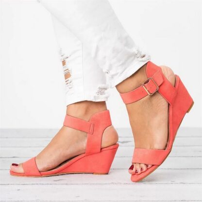 Casual Summer Gladiator Womens Wedges Shoes