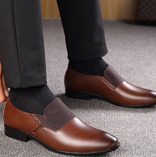 Genuine Leather Spring Autumn Luxury Formal Men Business Dress Shoes ...