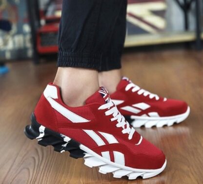 Spring Autumn Breathable Men Running Sneakers Shoes