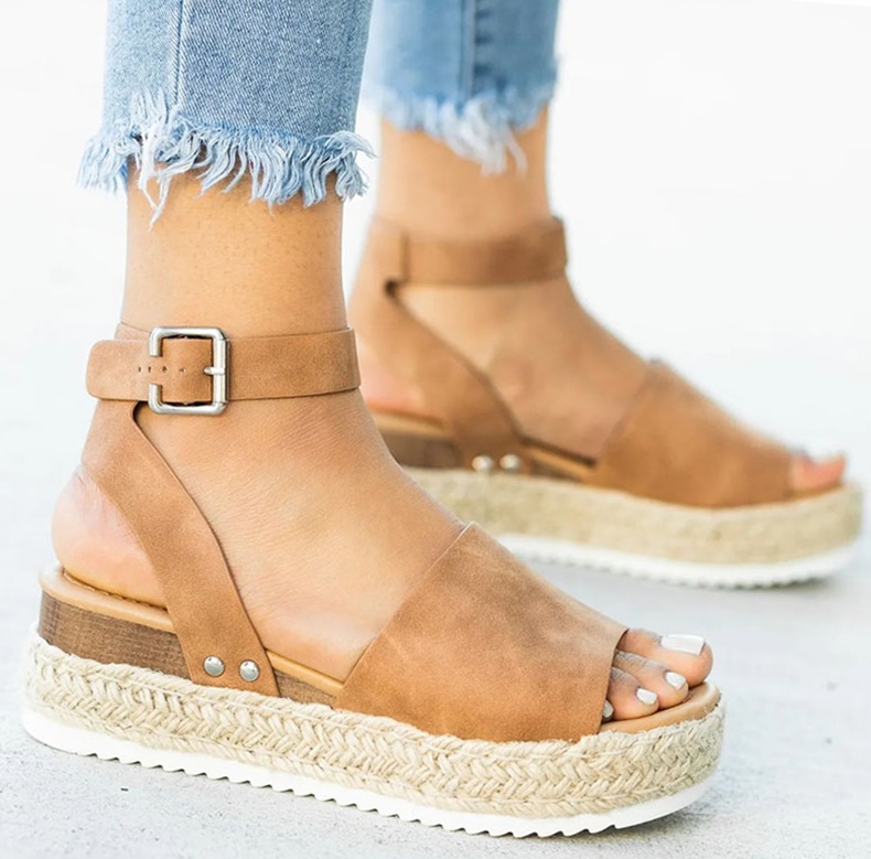 Summer High Heels Platform Women Wedges Sandals Shoes | cheapsalemarket.com