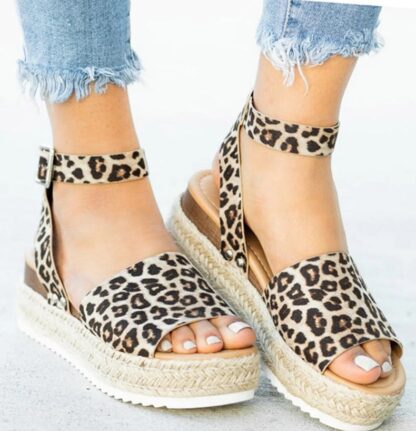 Summer High Heels Platform Women Wedges Sandals Shoes