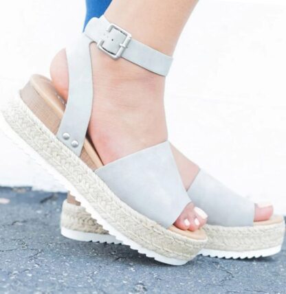 Summer High Heels Platform Women Wedges Sandals Shoes