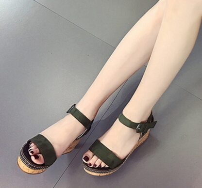 Summer Platform High Heels Sexy Cute Elegant Women Wedges Sandals