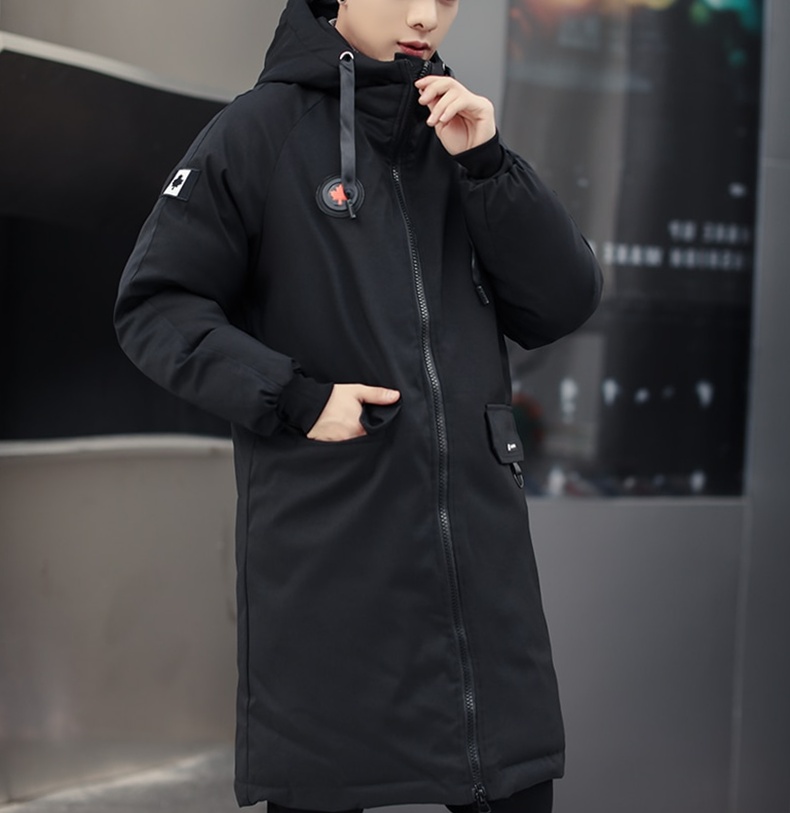 Fashion Parkas Hombre Invierno 2018 Long Parkas Men With Side Stripe Long  Sleeve Hooded Cotton Down Padded Coat Mens Lover Outerwear From 46,8 €