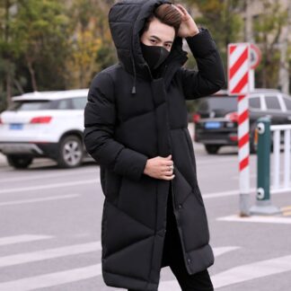 Casual Parkas Hooded Winter Long Jacket Coat