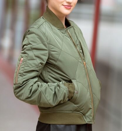 Casual Thick Padded Bomber Short Women Jacket