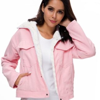 Winter Warm Thick Fur Bomber Cute Sweet Women Jacket