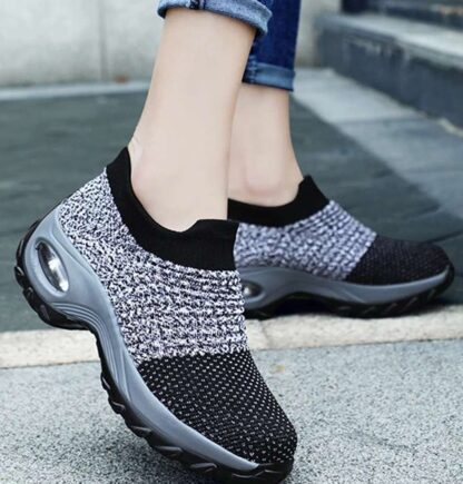 Breathable Casual Platform Women Chunky Sneakers Shoes