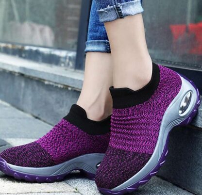 Breathable Casual Platform Women Chunky Sneakers Shoes