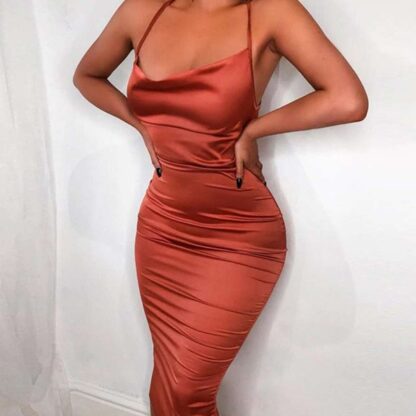 Sexy Summer Party Club Bodycon Backless Women Dress
