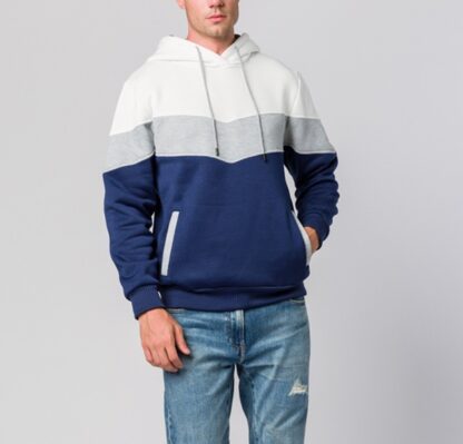 Fashion Elegant Hooded Fleece Sweatshirts for Men