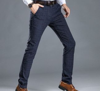 Casual Business Striped Streetwear Men's Pants | cheapsalemarket.com