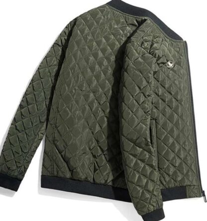 Winter Cotton Velvet Slim Fur Plush Short Men's Jacket Coat