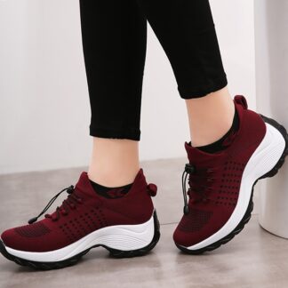 Casual Fashion Elegant Breathable Sweet Women Sneakers