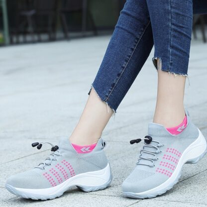 Casual Fashion Elegant Breathable Sweet Women Sneakers