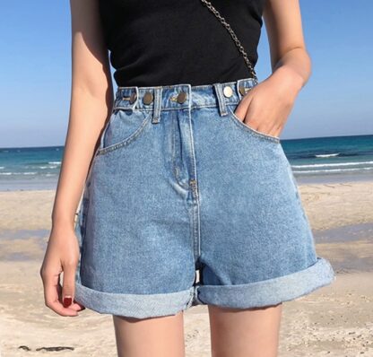 Casual Summer Jeans Women's Denim Shorts
