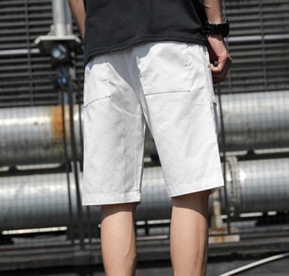 Summer Cargo Knee Length Pockets Mens Shorts