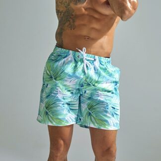 Summer Quick Dry Beach Hawaii Men Shorts