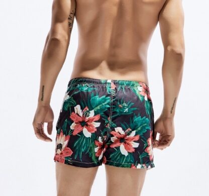 Summer Quick Dry Floral Men Beach Shorts