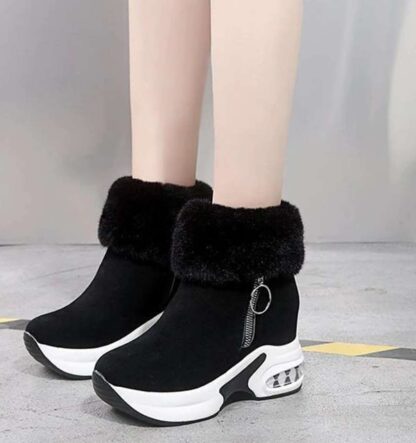 Fashion Winter Warm Platform Sneakers Women Boots