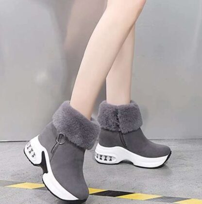 Fashion Winter Warm Platform Sneakers Women Boots