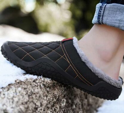 Leisure Plush Winter Warm Mens Slippers