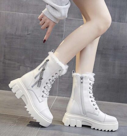 Warm Plush Elegant Winter Womens Snow Boots