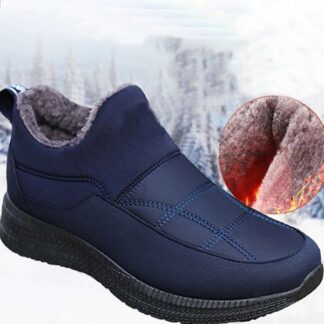 Warm Snow Plush Winter Slip-On Mens Boots Shoes
