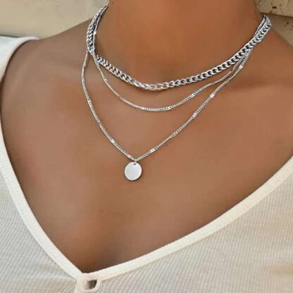 Vintage Fashion Party Women's Chain Jewelry Necklace