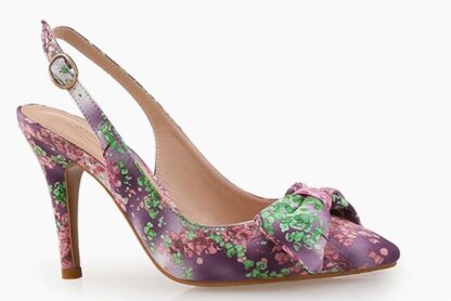 Bow Party Wedding High Heels Floral Women Pumps Sandals Shoes