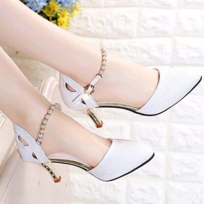 Pointed Toe Elegant Wedding Party Pumps Womens Shoes